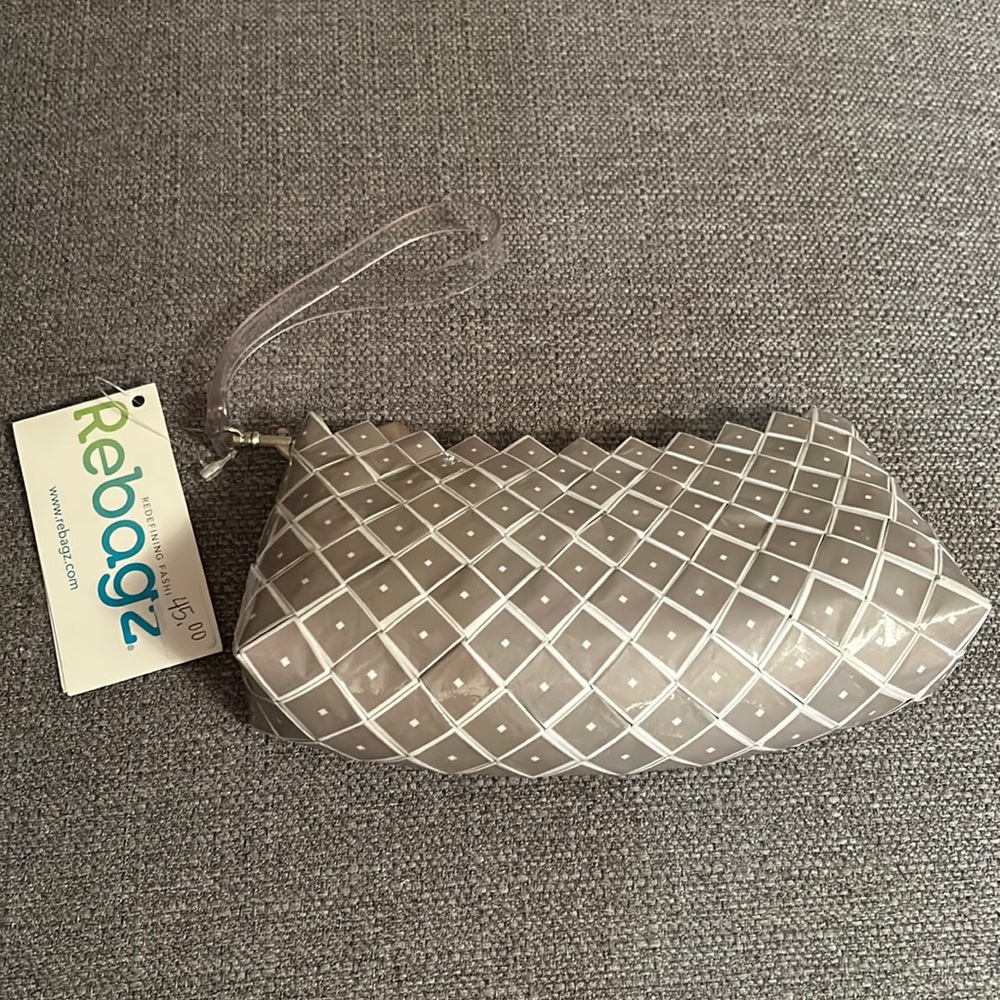 Rebagz Wristlet  9” x 4.5” Half the Sky Designs Recycled Bags